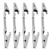 5Pcs Metal Construction Double Head Alligator Clip Bendable Structure Memo Note Clip  Photo Display