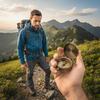 Retro Style Portable Pocket Compass Portable Camping Compass Retro Pocket Watch  Navigation