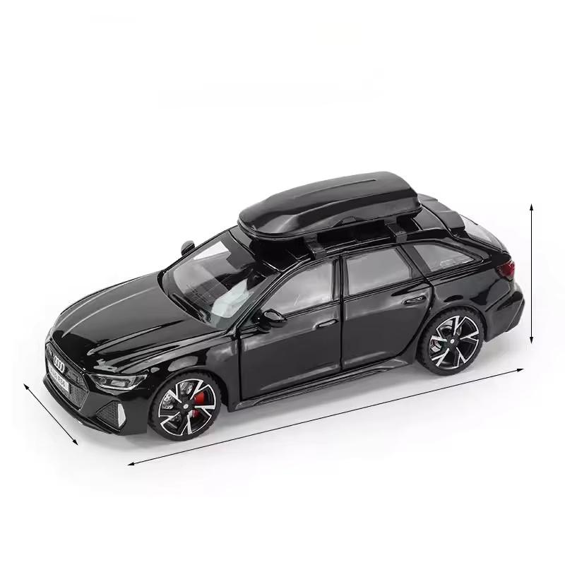 1:32 Scale RS7 RS6 Car Model Toy Alloy Diecast Sound Light Shock Absorption Diecast Metal Vehicle Models Collection Gift Boy