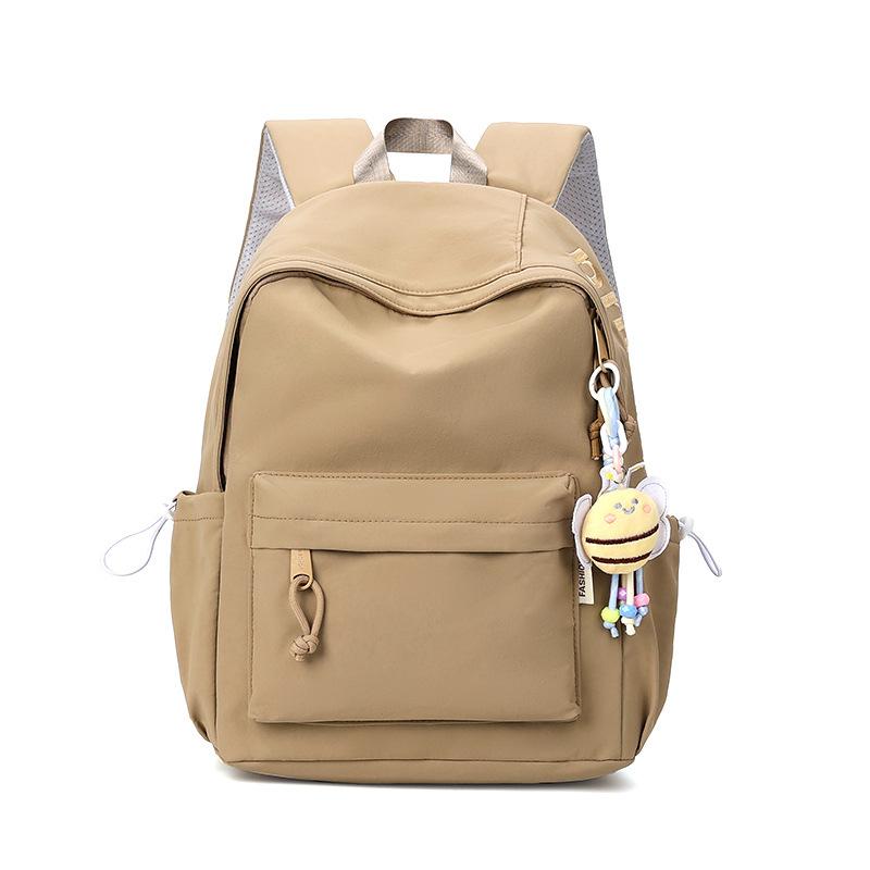 Schoolbag Backpack Fashion Versatile College Student School Bag Outdoor Travel Large Capacity Backpack Commuter Versatile Backpack