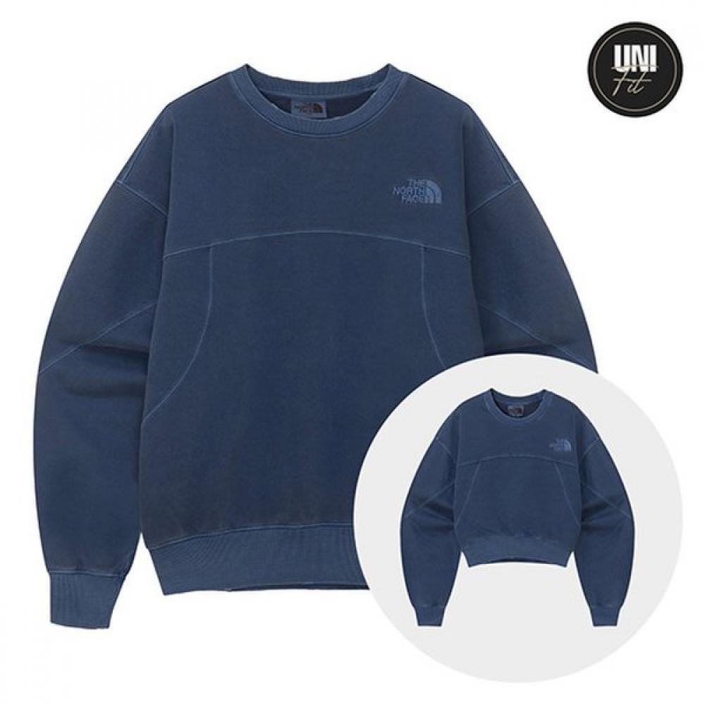 The North Face Unisex Dying Sweatshirt White Nm5mq50k