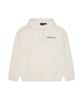 Relaxed Fit Logo Fleece Hoodie - White