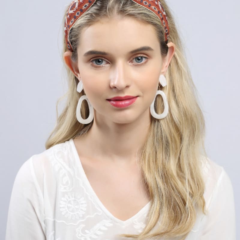 LALA Bohemian Imported Hairband - Brown