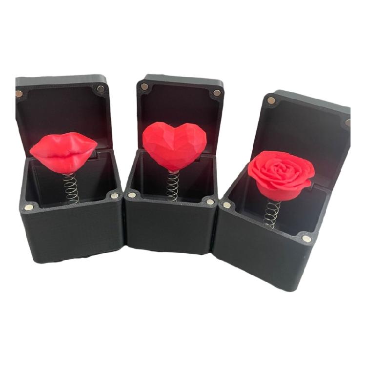 Valentines Day Surprise Present Box Love Heart in Box Rose in Surprise Casefor Wife Friend Valentines Day Christmas