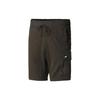 Solid Color Drawstring Loose Fit Shorts Men Bottoms Green BV3117-325