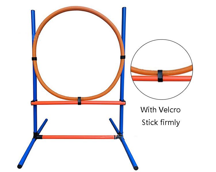 Dog Agility Training Set: Jump Ring, Hurdles, Tunnel & Climbing Accessories