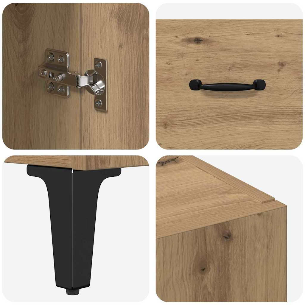 Highboard Artisan Oak 69.5 x 34 x 180 cm Particleboard