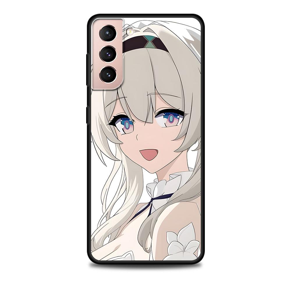 Pouzdro Firefly Honkai Star Rail pro Samsung Galaxy S23 S21 S22 S20 FE S9 S10 S24 Ultra S10e S9 Plus Měkký černý TPU kryt na telefon