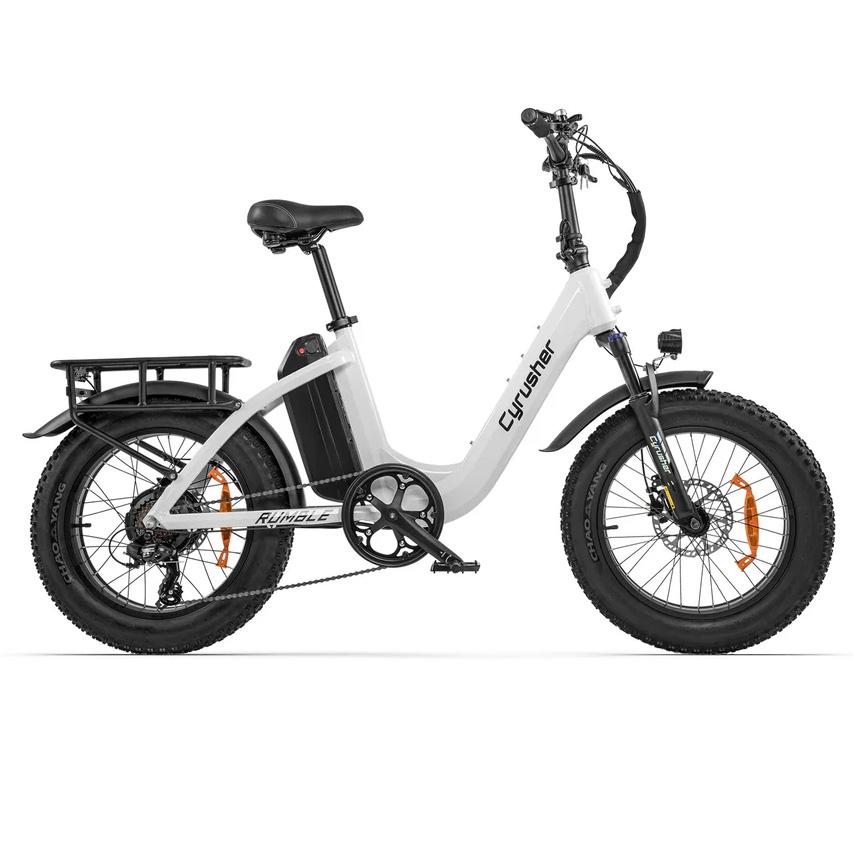 Cyrusher Rumble Celoterénní Dospělé Městské E-kolo 250W Motor Elektrické Kolo 48V18Ah Baterie 20 Palcové Terénní Pneumatiky Elektrické Kolo