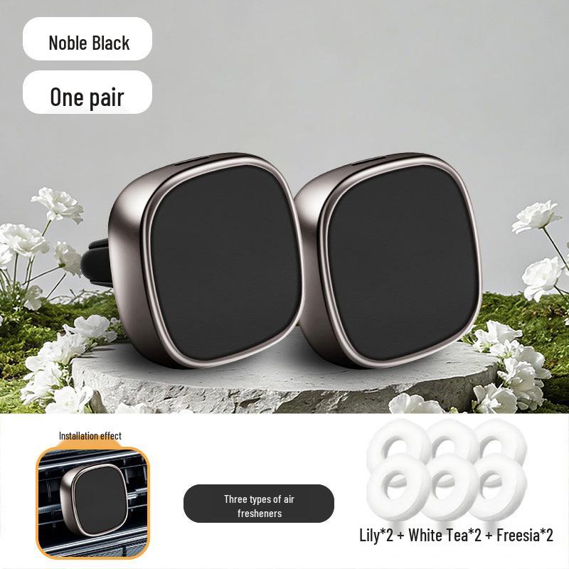 Car Vent Diffuser: Long-lasting Solid Scented Sheet with Light Fragrance for Vehicle Interior