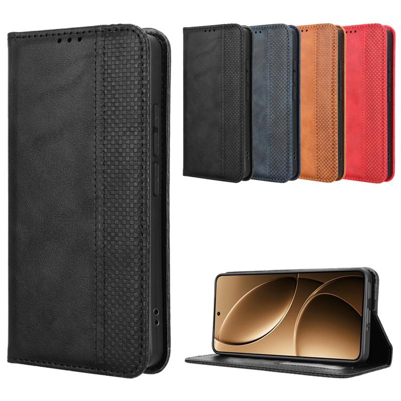 For  Poco F7 Pro 5G Flip Leather Case Skin Magnetic Adsorption Wallet Holder Cover For  Poco F7 Ultra Phone Bags