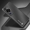 For Huawei P60 Pro Aluminium Alloy+TPU Protective Cover Brushed Scratch Resistant Phone Case