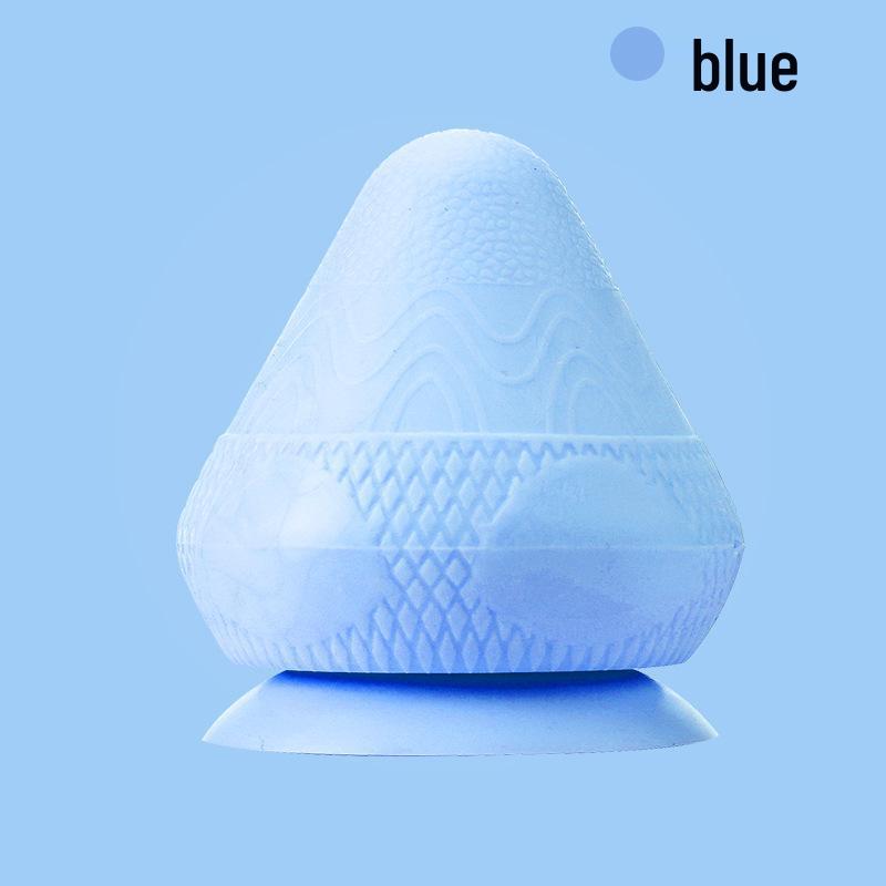 Portable TPE Soft Rubber Massage Ball with Conical Design for Tile and Glass