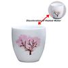 Kreative Japanische Magische Sakura Teetasse Heiß Kalt Temperatur Verfärbung Farbwechsel Teetasse Blume Keramik Kung Fu Tee Set