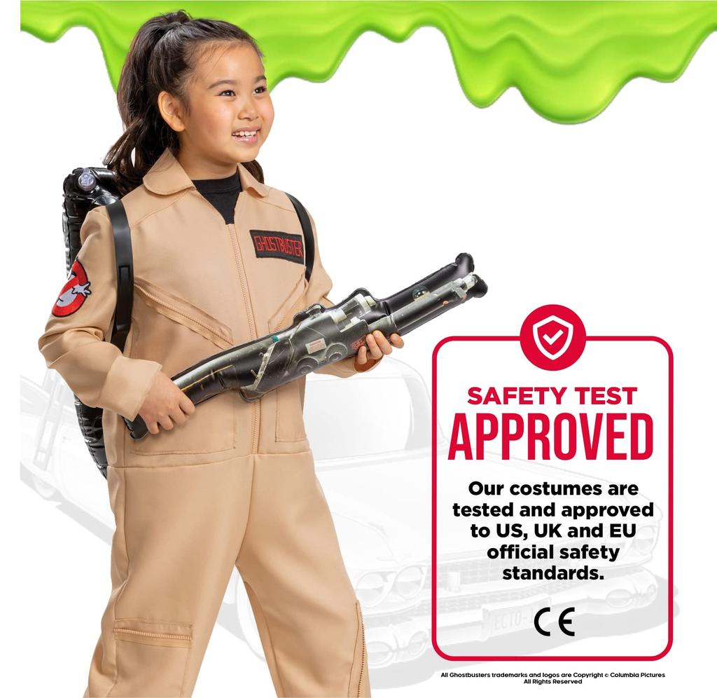 Halloween Cosplay Costume Ghostbusters Ghostbusters Afterlife Set Full Body For Children Kids S M L 120259 [Disguise] 2-Piece [Item]