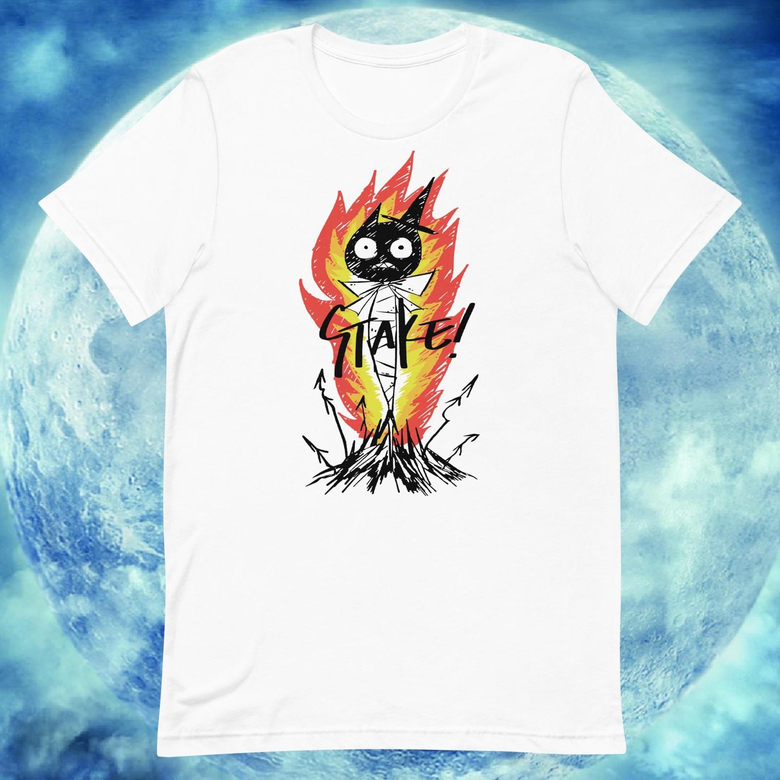 Bayonetta 3 Viola Stake Cat Shirt XXXXL