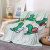 Cartoon Cute Jogumans Blanket Warm And Soft Suitable For Bedroom Living Room Sofa Bed Office Travel Camping