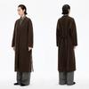 JNBY 2025 Winter Loose Straight Wool Blend Coat