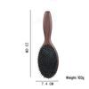 Comfortable Beech Wood Boar Bristle Air Cushion Comb with High Elasticity Massage Airbag