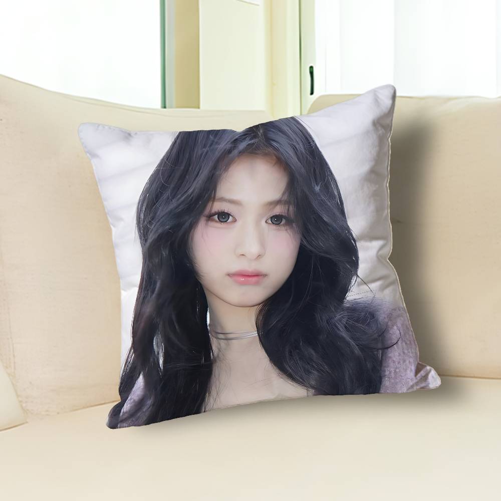 Cute Singer A-Ahyeon Pillow Cases for Bedroom Living Room Sofa Home Decor Polyester Cushion Cover with Zipper