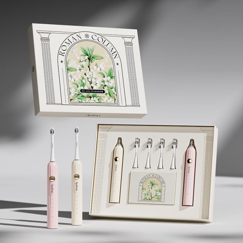 

ApiYoo T12-A Electric Toothbrush Couple Set