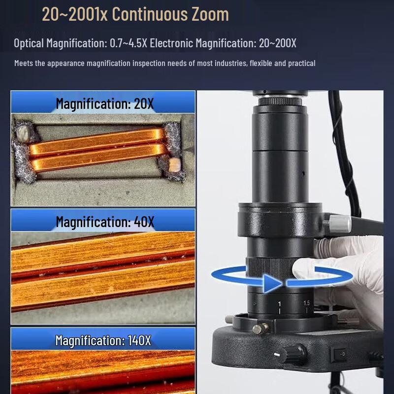 AOSVI Professional Digital Microscope with Screen