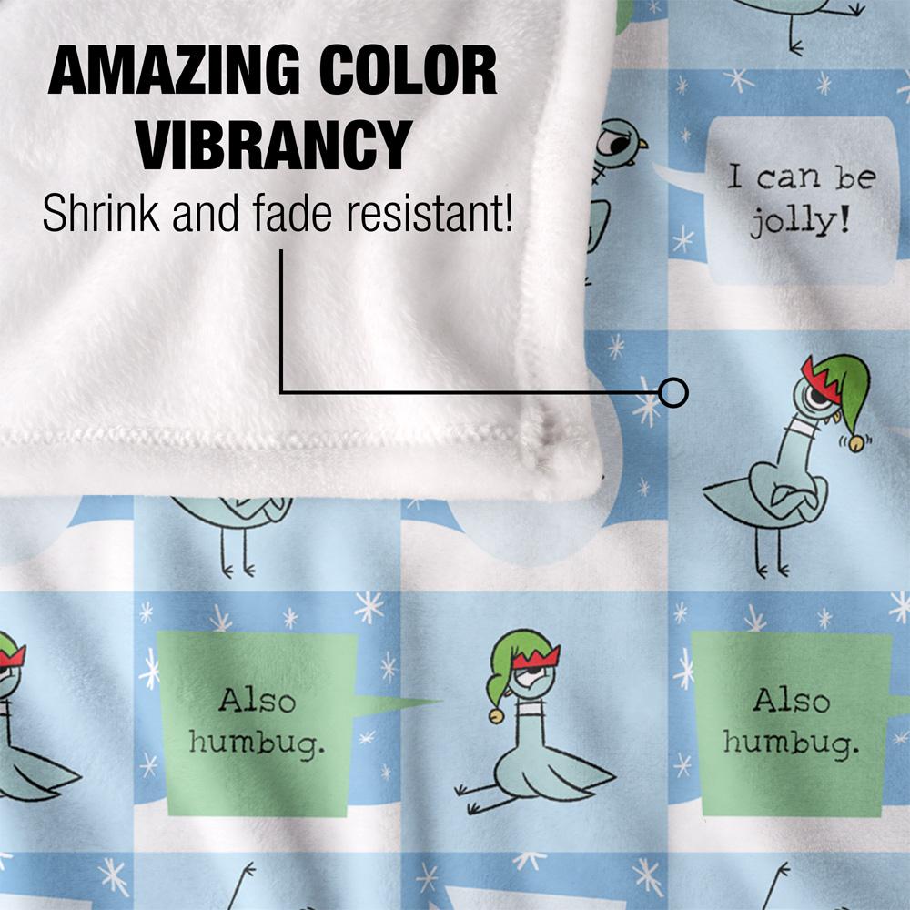 The Pigeon Dont Let Drive The Silky Sleigh Supersoft Blanket
