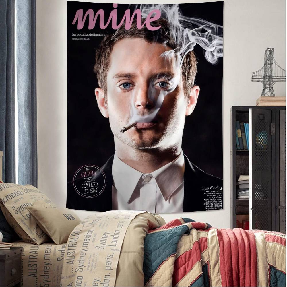 

EElijah WWoods Printed Large Wall Tapestry Wall Hanging Decoration Household Decor Blanket 74x94cm(29x37in)