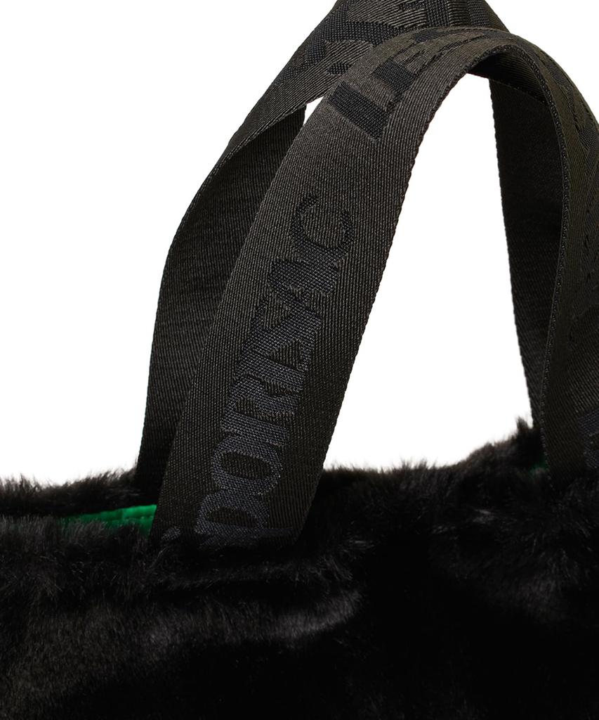 FUR Fluffy Fur E/W TOTE/3029/Black