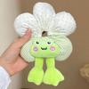 Cute Flower Butt Creative Large Intestine Hair Ring Fun Cartoon Animal Half-Body Doll Ponytail Scrunchies Hair Accessories
