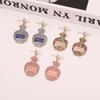 European and American New Exaggerated Diamond-encrusted Kettle Fashion Trend Versatile Temperament Simple Niche Stud Earrings Earrings