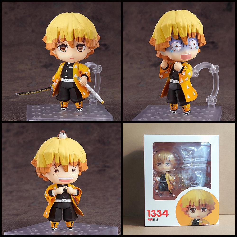 Demon Slayer Anime Figure Akaza Action Swappable Faces Movable Joints 2112 Articulated Poseable Detailed Scale Collectible