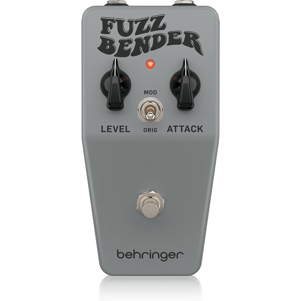 Bellinger Behringer Vintage Style Fuzz Pedal Reproduces the Legendary Fuzz Pedal, Equipped with 2...