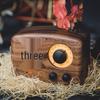 Mao King Little Prince Retro Wooden Portable Bluetooth Speaker