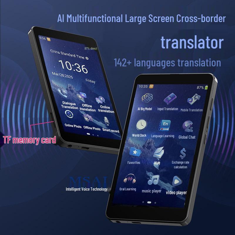 Mehrsprachige Tragbare Übersetzer-Ohrhörer: Offline Sprach-Smart-Reisegerät