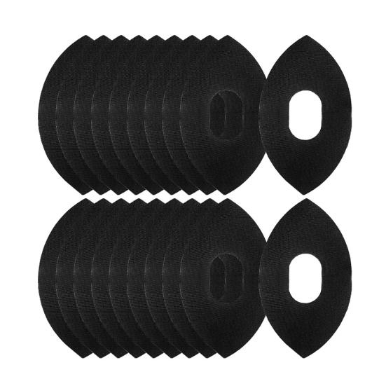 20Pcs Precut Kinesiology Knee Tape Knee Pain Relief Support Elastic Athletic Kinetic Knee Strip Waterproof Breathable Knee Stability Knee Patch