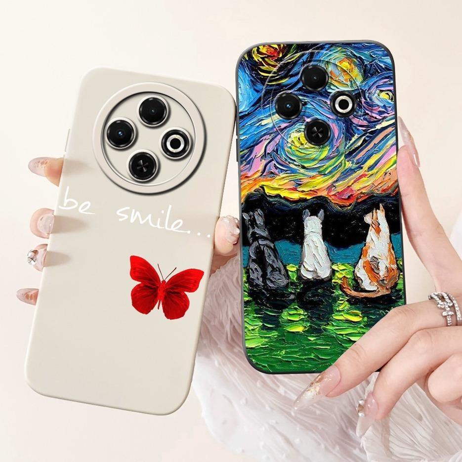 For Tecno Spark 30C Case Kl5 Kl5n Cute Fashion Cartoon Cover Full Cameras Protection Case For Tecno Spark 30C Spark30C Soft Bags