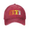 Classic Music Electronic Drum Machine Unisex Unstructured Baseball Caps s Distressed Denim Hats Casual Workouts Headwear