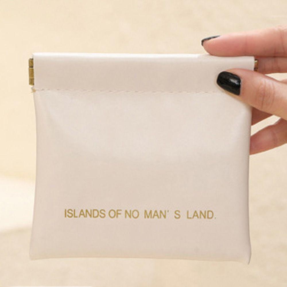 Korean Style PU Leather Makeup Lipstick Bag Spring Bag Small Sunglasses Bag Holder  Students