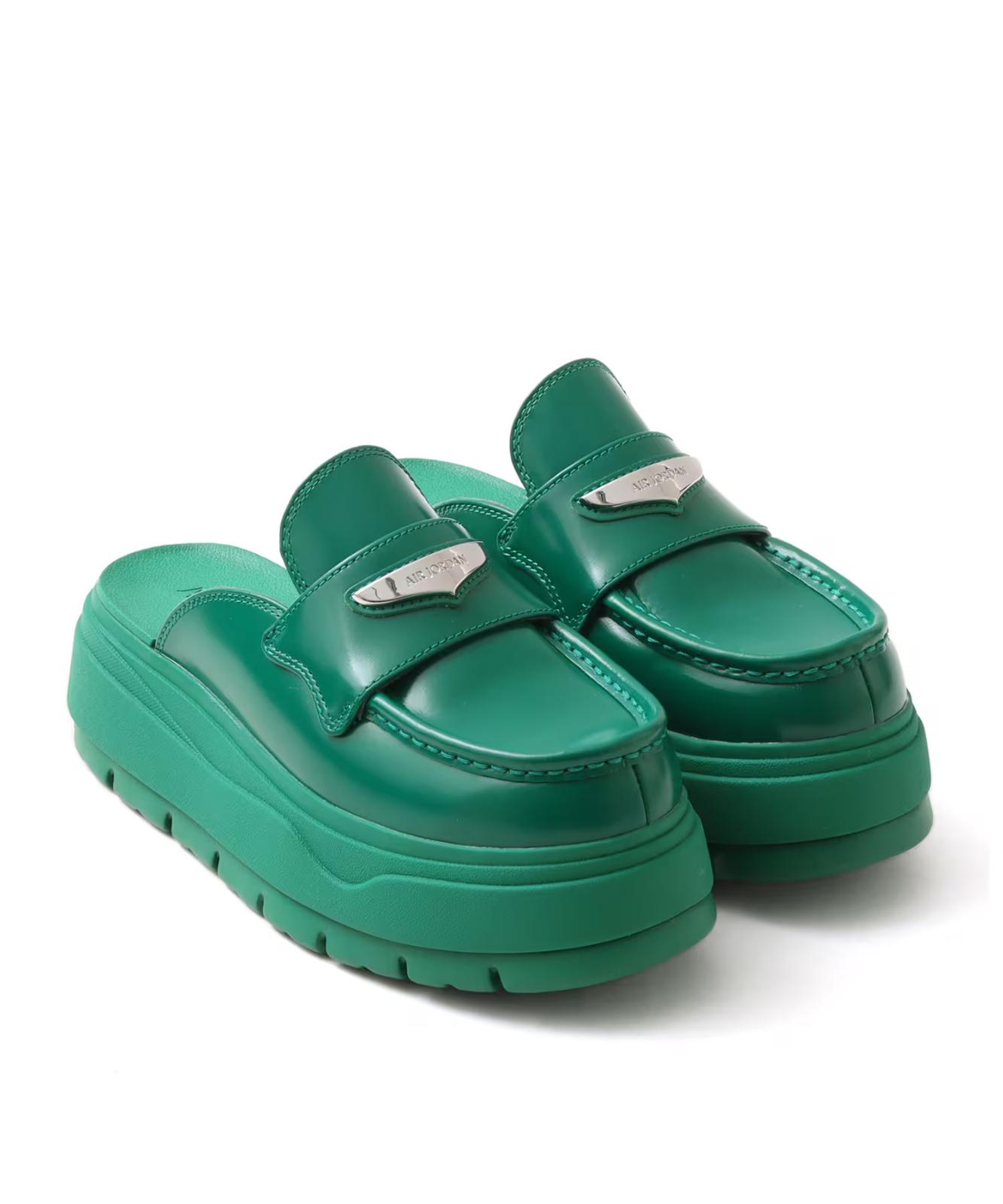 HJ4292-300 Nike Women s Air Jordan Mule Green Metallic Silver (Women s) 6W