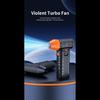 Pocket Fan Handheld Powerful 130000RPM Mini Fan Air Blower Rechargeable Air Blower Cooling Fan For Home Office