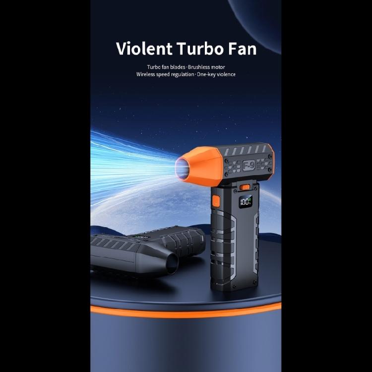 Pocket Fan Handheld Powerful 130000RPM Mini Fan Air Blower Rechargeable Air Blower Cooling Fan For Home Office