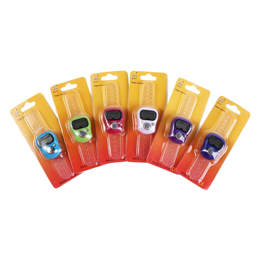 Mini Finger Ring Tally Counter Electronic Digital Knitting Row Counter Hand Held Manual Thumb Count Instruments Scoring Tool