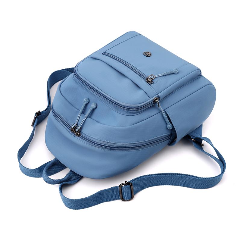 Women's Large Capacity Backpack Student Schoolbag Lightweight Nylon Travel Backpack