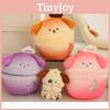 Adorable Transforming Dog Egg Plush Toy Soft Feather Cotton Filling