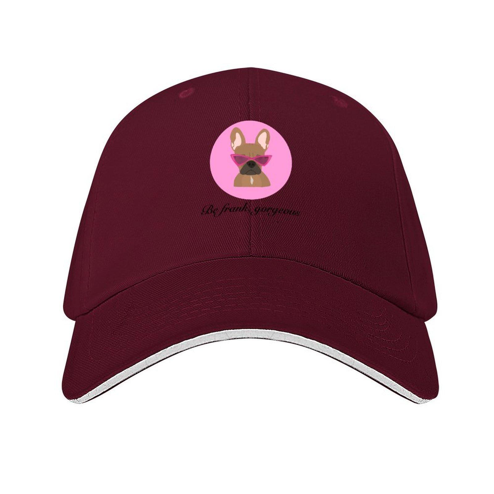 

Be Frank Gorgeous Somewhat Pink Baseball Cap funny hat custom Hat Hat Beach tactical cap Womens Golf Clothing Unisexs