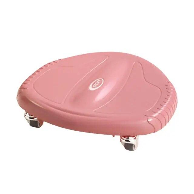 Abdominal Roller Strong Load Capacity 4 Wheels Smooth Bearing Rotation Mute Roller Anti-noise Abdominal Wheel Fitness Equipment
