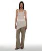 Partimento Woman Pwc Sheer Transform Sleeveless Dress_Light Beige
