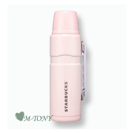 Starbucks Starbucks 2022 Sakura ROB Pink Thermal Insulation Bottle cherry blossom ROB pink vacuum THERMOS (Thermos) 1200ml  Overseas limited item /