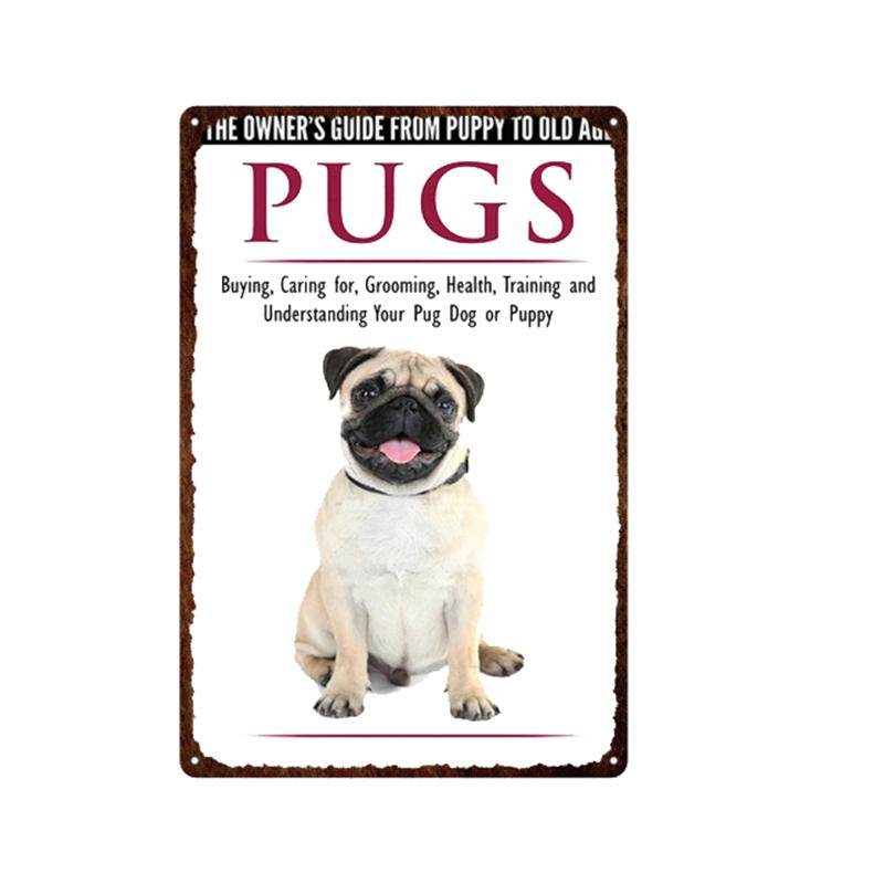 Christmas Santa Claus Pet Dog & Cat Tin Sign Wall Art Painting Vintage Decor Poster Metal Signs Bar Cafe Pet Store Home Decor